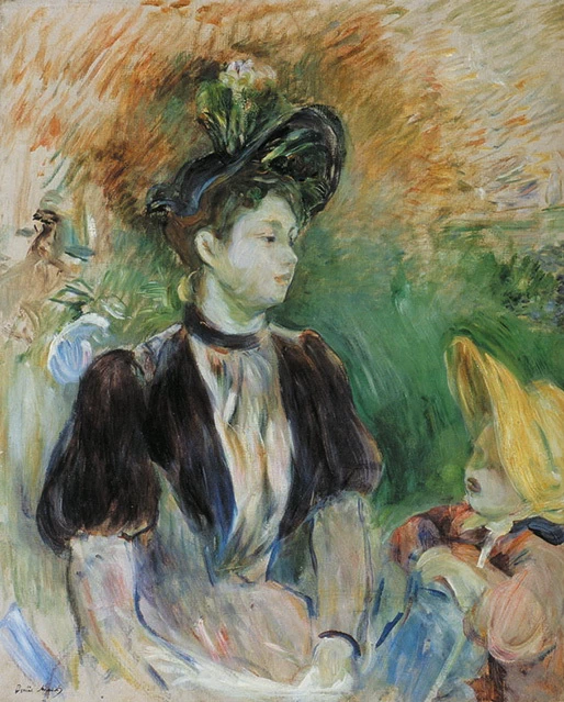 Giovane donna con bambina - Hiroshima Museum of Art